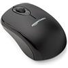 Amazon Basics Mouse senza fili per computer, con microricevitore, nero
