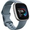 Fitbit Versa 4,Waterfall Blue/Platinum, Smartwatch Unisex-Adult, Blu Avio/Alluminio Grigio Platino, One Size