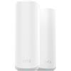 NETGEAR Orbi Mesh WiFi 7 Router RBE372 - WiFi mesh dual-band, 3,6 Gbps, copertura 240 m², fino a 70 dispositivi, porta Internet 2,5 Gb, include 1 extender BE3600