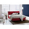 Talamo Italia Dmora Talamo Italia - Letto alla Francese Maddalena, Letto Contenitore in Tessuto, Apertura Frontale, Adatto per Materasso Cm 140x200, 100% Made in Italy, Grigio