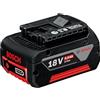 Bosch Professional 1600A002U5 GBA Batteria, 5.0 Ah, M-C, 18 V, 620 g
