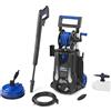 AR Blue Clean Idropulitrice ad Alta Pressione e-2000 HRD con Sonda Sturatubi e Patio Cleaner (2000 W, 150 bar, 440 l/h)