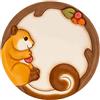 THUN - Svuotatasche con Scoiattolo - Linea Fall in Love - Arredare La Casa - Ceramica - Ø 18 cm; 3,5 cm h