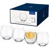 Villeroy & Boch - Entree Bicchiere Da Acqua Set di 4 Trasparente, Lavabile in Lavastoviglie, Bicchieri Drink, Bicchiere di Succo, Set Bicchier, Cristallo