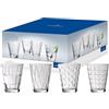 Villeroy & Boch - Dressed Up Bicchiere Da Acqua Set di 4 Trasparente, Lavabile in Lavastoviglie, Bicchieri Drink, Bicchiere di Succo, Set Bicchier, Cristallo