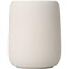 blomus -SONO - Portaspazzolino in ceramica Moonbeam, portaspazzolino con spazio per spazzolino e dentifricio, Soft Touch, accessorio esclusivo da bagno (H/L/P): 11 x 8,5 x 8,5 cm, Moonbeam, 69057)