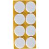 Fackelmann Set 8 Feltrini Tondi Proteggi Pavimenti, Multicolore, Diametro 2.8 cm