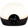 Lumie Bodyclock Glow 150 - Orologio sveglia con luce per risveglio con 9 suoni e funzione di tramonto, 12 W