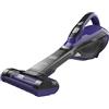 BLACK+DECKER, Aspirabriciole senza Fili a Batteria Litio Bocchetta Aspirante Ed Estendibile, Capacità 500 Ml, 21W, Nero Porpora. DVA325JP07-QW