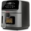 Girmi FG27 Friggitrice ad Aria 4,2 Litri, 1400 W, 4.2 Litri, Display digitale, 8 programmi, Timer, 80-200° C, BPA/PFOA Safe, Ricettario incluso