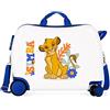 Disney Il Re Leon Valigia infantile bianca 50 x 39 x 20 cm rigida ABS chiusura a combinazione laterale 34 L 1,8 kg 4 ruote