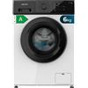 Cecotec Lavatrice 8Kg Carica Frontale Bolero DressCode 8900 Inverter FullColor Steel A. Acciaio 1400 Giri, Schermo 10,3", 11 Programmi, Inverter, SteamMax, Classe A