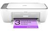 HP DeskJet 2820e 588K9B, Stampante Multifunzione a Getto d'Inchiostro A4 a Colori, Fronte e Retro Manuale, 7,5 ppm, Wi-Fi, HP Smart, 3 Mesi di Inchiostro Instant Ink Inclusi, Bianca