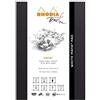 RHODIA TOUCH 116102C - Blocco White Maya Pad - A5 - Uni - 50 Fogli - Carta Clairefontaine Maya Bianco 120 g/m² - per la calligrafia e i disegni di precisione a matita, liner e pennino