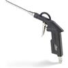 FIAC Pistola Aria Compressa con Ugello da 2mm, Pistola di Soffiaggio Compatta, Ugello a Canna Lunga Addizionale, Accessorio Compressori, Corpo in Alluminio, Pressione Max. 8 Bar, Nero