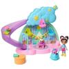 Gabby's Dollhouse, Stanza dei Giochi dell'Asilo Gatto-Orecchio, Set di Gioco da 17 Pezzi con 4 Personaggi e Mobili per la Casa delle Bambole, Giocattoli per Bambine e Bambini, 3+ Anni