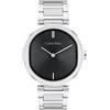 Calvin Klein Orologio Analogico al Quarzo da Donna Collezione CK SENSATION con Cinturino in Acciaio Inossidabile Argentato - 25200249