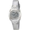 Armitron - Orologio sportivo unisex, digitale, con cronografo, cinturino in resina, 45/7037, Argento