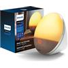 Philips HF3531/01 Wake-up Light (Funzione display per l'alba, display touch, 7 suonerie, radio digitale FM, luce per sveglia)