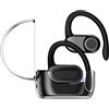 Cervanta Cuffie Bluetooth, Auricolari Bluetooth Sport 5.3 Wireless, 5-7 h per tre volte Auricolare Hi-Fi Senza Fili,USB C Cuffiette CVC Cancellazione Rumore Senza Filo for iOS Galaxy Xiaomi OPPO Android