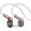 Linsoul TIN Audio T2 HiFi 2DD Doppia unità dinamica in auricolare Cuffie Bass DJ in metallo, 3,5 mm
