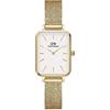Daniel Wellington Orologio Quadro Pressed Evergold da Donna, 20x26mm Acciaio Inox (316L) Gold Orologio Donna