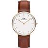 Daniel Wellington Classic Orologi 36mm Double Plated Stainless Steel (316L) Rose Gold
