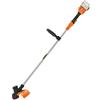 WORX WG183E.9 Tagliabordi a Batteria 40 V (2 x 20 V) PowerShare - Non Include Batteria e Caricatore - Manico Regolabile - Testa a Doppio Filo