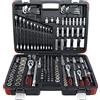 BGS Do it yourself 'Forza Uomo 15217 Set di chiavi a bussola | unità 6,3 mm (1/4")/10 mm (3/8")/12,5 mm (1/2) | 176 PZ.