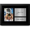 HWC Trading Luka Modric A4 Incorniciato Firmato Regalo Visualizzazione Delle Foto Print Immagine Autografo Stampato Per Real Madrid Tifosi Di Calcio