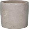 KOTARBAU® - Vaso da fiori da 13 x 12 cm, per fiori e piante, in calcestruzzo decorativo, modello: Liscio