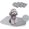 Nobleza - Tappetini Igienici per Cani, Tappetini Lavabile Assorbenti Cane, Cuscinetti per Addestramento Cuccioli, Riutilizzabile Tappetini per Cani/ Gatti/ Conigli, 3 Pcs(60*45cm), Grigio