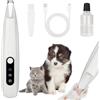 OFFCUP Trimmer Elettrico per Piede per Animali, Tagliacapelli per Cani, Tosatrice per Gatti Elettrico Forbici, per Tagliare i Peli del Cane Intorno a Zampe, Orecchie, Occhi, Viso (Bianco)