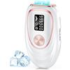 Haarlosy Epilatore Luce Pulsata con Ghiaccio, Efficiente IPL Epilatore Laser 999900 Impulsi Luminosi per Depilatore Corpo Donna, Uomo, Viso, Ascelle, Gambe (Bianco)