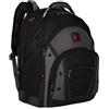 WENGER Zaino Porta PC Synergy con Tasca per Tablet, Notebook 16", Tablet 10", 26 l, Uomo Donna, Ufficio Viaggi di Lavoro Università, Nero/Grigio, 600635