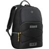 WENGER Zaino Porta PC Trayl con Tasca per Tablet, Notebook 15,6", Tablet 10", 22 l, Uomo Donna, Ufficio Viaggi di Lavoro Università, Nero, Sostenibile, 612564