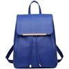 Miss Lulu Zaino Donna, Shell con Coulisse Borsa Zainetto Nero, Zaini Elegante PU Pelle Impermeabile, Medio Antifurto Scuola Lavoro Viaggio Università