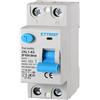 ZOREI Interruttore Differenziale Puro 2P 2 Poli 6kA 30mA 220V, Occupa 2 Moduli DIN, RCCB 2P 30mA C63 63A