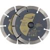 PRODIAMANT Set 2x Disco diamantato 125 mm x 22,2 mm - Disco da taglio universale per cemento, pietra e mattoni, segmento 10 mm