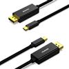 BENFEI Cavo USB C a DisplayPort 1,8m (4K@60Hz, 2k@144HZ), 2 Confezioni Cavo tipo C a DP [Compatibile Thunderbolt 3/4] per iPhone 15 Pro/Max MacBook Pro/Air 2023 iPad Pro iMac S23 XPS 17 e altro