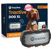 Tractive - GPS per cani XL Adventure - Rivestimento in fibra di vetro - Fino a 1 mese di batteria - Localizzazione GPS - Notifiche antifuga - Monitor di attività - Avvisi di salute