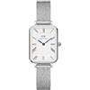 Daniel Wellington Quadro Orologi One Size 316L Stainless Steel Silver
