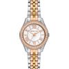 Michael Kors Orologio Harlowe da donna, movimento al quarzo a tre lancette con cinturino in acciaio o in pelle, 33 mm, Tono oro e tono argento