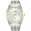 Lorus Orologio analogico al quarzo da uomo con bracciale in metallo, Argento/Oro - RH978PX9