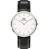 Daniel Wellington Classic Orologi 40mm Stainless Steel (316L) Silver