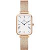 Daniel Wellington Orologio Quadro Roman Numerals da Donna, 20x26mm Orologio Donna