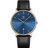 BEN NEVIS Orologio Uomo,Orologio al Quarzo da Uomo e da Donna,Quadrante Ultra Sottile e Minimalista,Display Della Data,Cinturino in Pelle,Orologio Classico e Minimalista, Regalo Uomo