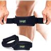 NEWGO 2 × Patellasehnenbandage, Knee Support, Patella Kniebandage, Verstellbare Bandage Knie für Damen und Männer beim Sport, Unterstützung bei Patellasehnenentzündung, Knieschmerzen & Arthritis
