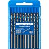 HPMAISON Set Punte Trapano Professionali 10 Pezzi 5mm Cobalto M35 HSS-Co Punta per Forare Acciaio Inox, Metallo, Ferro, Alluminio e Legno, Norma DIN 338