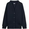 CityComfort Cardigan Bambino Maglia con Bottoni con Scollo V 3-14 Anni Giacca Bambino in Cotone Misto Felpa Bambino Manica Lunga Abbigliamento Bambino e Ragazzo (Navy Pacco da 1, 5-6 Anni)